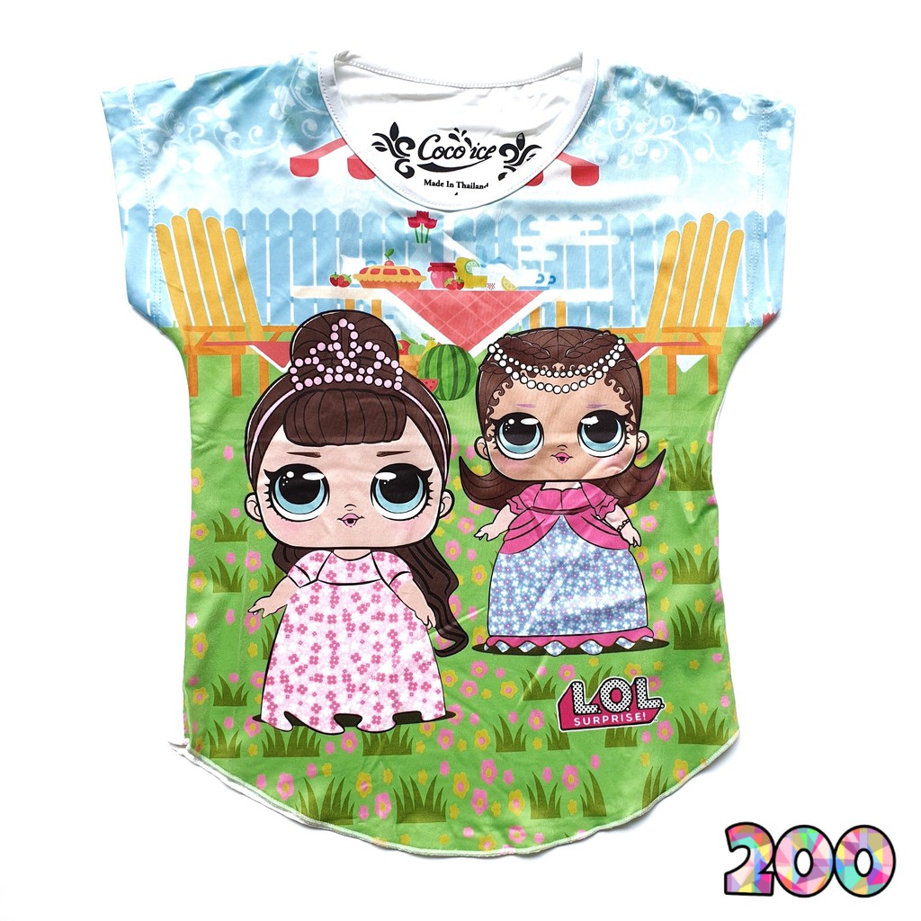 Kaos Anak Perempuan Coco Ice Lol