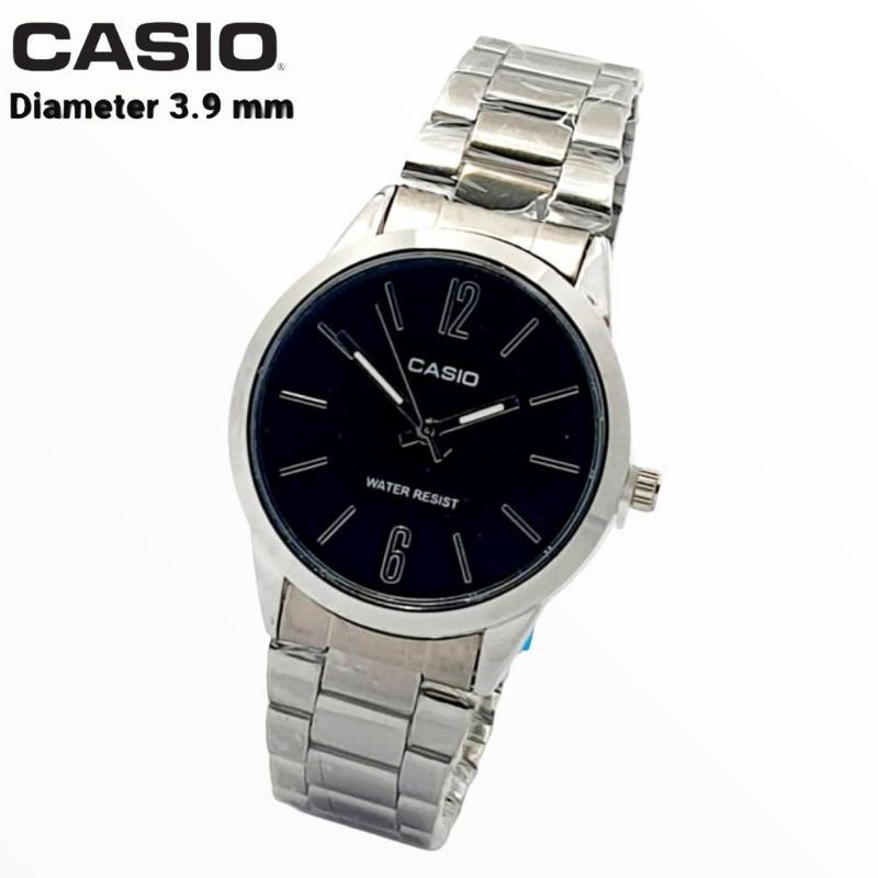 JAM CASIO PRIA DAN WANITA STAINLESS STELL