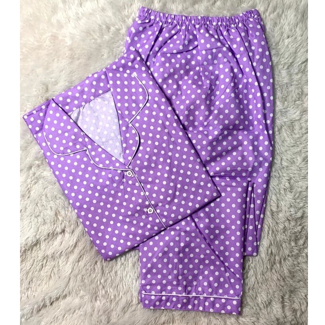 PIYAMA WANITA / BAJU TIDUR WANITA MOTIF LENGAN PANJANG PP/CP