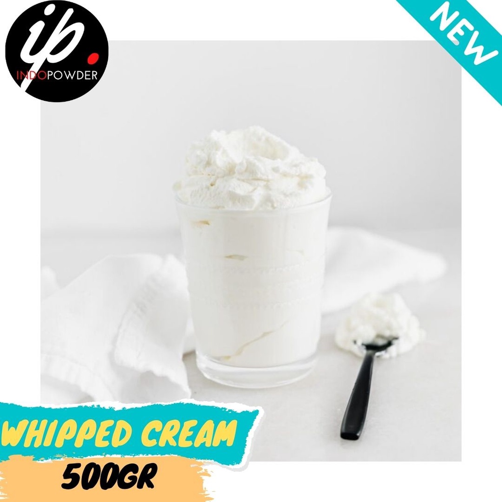 500gr - WHIPPED CREAM - WHIPED CREAM 500gr - WHIPPED CREAM Bubuk - Bubuk Whippws Cream