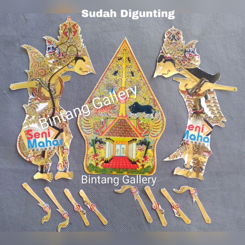 WAYANG POLOSAN / 1 PAKET WAYANG POLOSAN