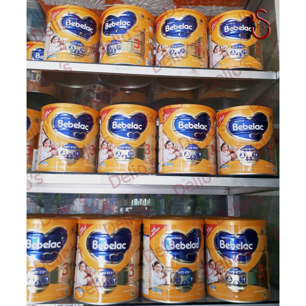 BEBELAC 3 VANILA/MADU 800GRAM HIQ EQ SUSU PERTUMBUHAN