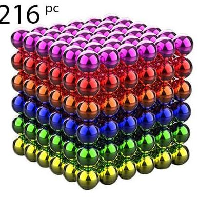 Magnet Ball 5mm 216 Pcs Magnetic Bola Magnet Cube