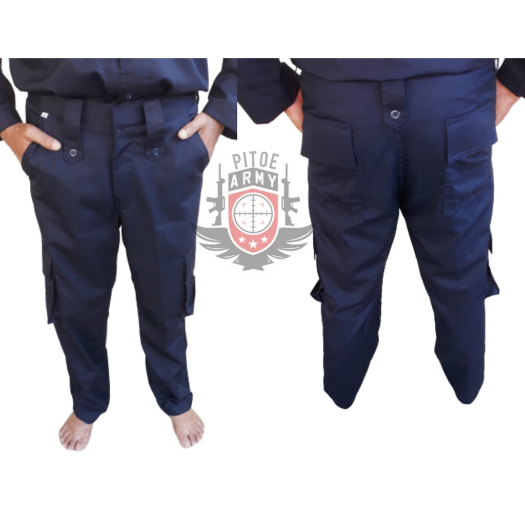 Celana PDL Biru Dongker Satpam Damkar PMR