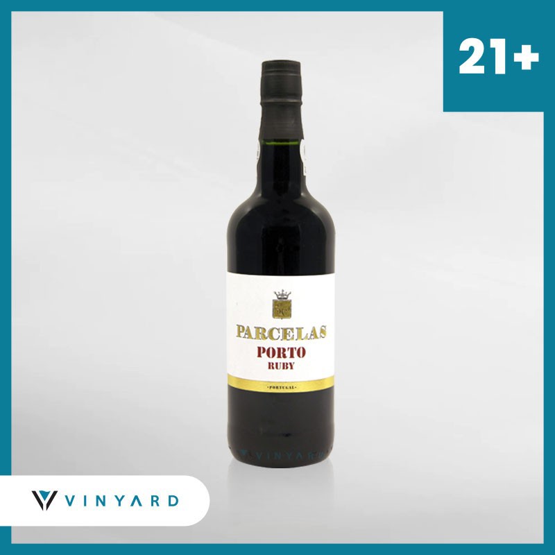 Parcelas Porto Ruby Vinho Regional Douro 750 Ml ( Original &amp; Resmi By Vinyard )