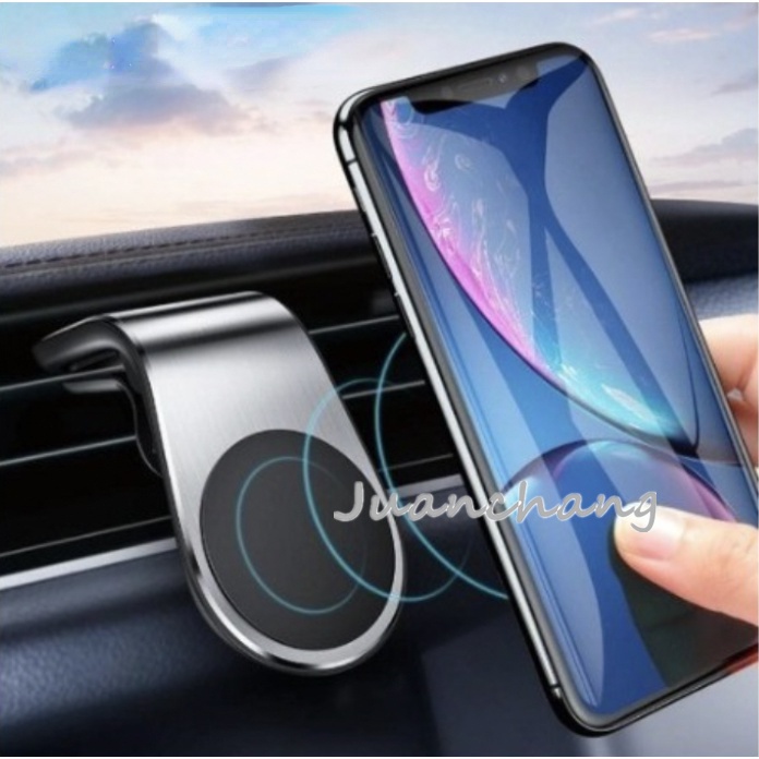 Bracket Wadah Penyangga Handphone Universal Dengan Model Magnetik Dapat Berputar 360 Untuk Mobil° Braket Stand Holder Smartphone Mount Air Vent Mobil