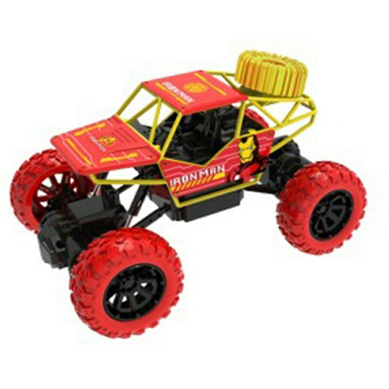 ( BISA COD ) Mainan Mobil Remote Control Avengers Superhero 1:20 - RC Off Road - Rock Crawler Motif Avengers