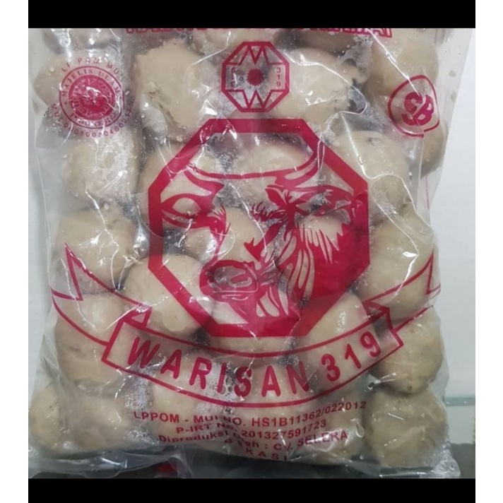 

BAKSO SAPI WARISAN 319 isi 50