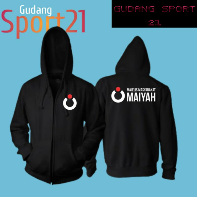 jaket ziper majelis masyarakat maiyah jaket maiyah