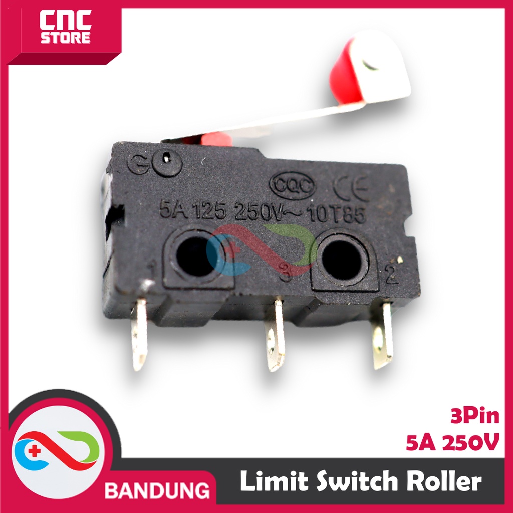 MICRO LIMIT SWITCH ROLLER 3P 3PIN 5A 250V