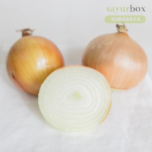 

Bawang Bombay Konvensional 250 gram (Sayurbox) - SURABAYA