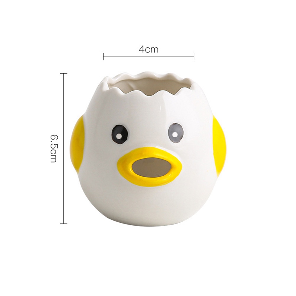 Ceramic Egg Yolk Separator/Pemisah Kuning Putih Telur Keramik/Alat Pemisah Telur Putih Dan Kuning Telur/Keramik Lucu Pemisah Kuning Telor