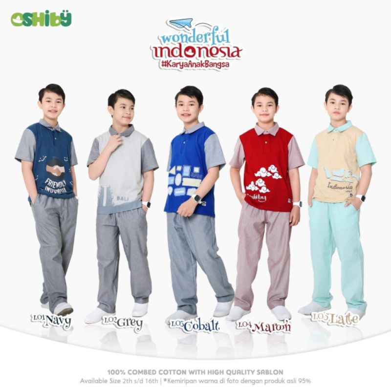 Set Anak Cowok Oshiby Wonderful