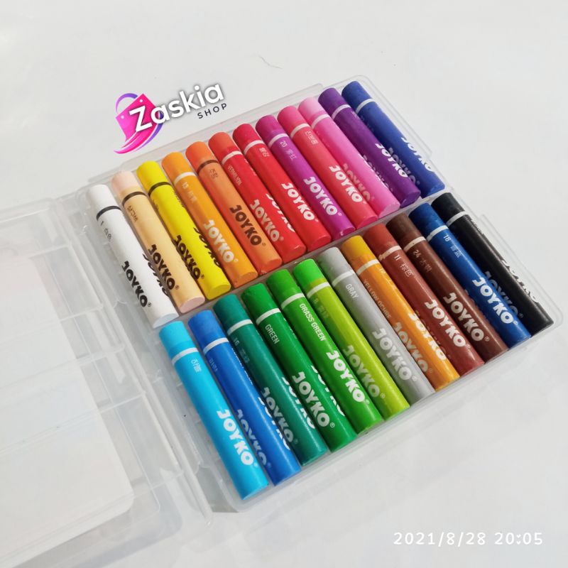 

Crayon Joyko MINI 24 warna / Titi MINI 24 OP-24CR [Free packing kardus]