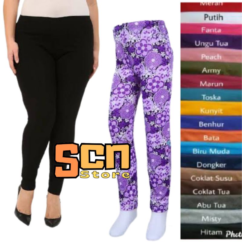 Legging Dewasa Allsize dan Jumbo