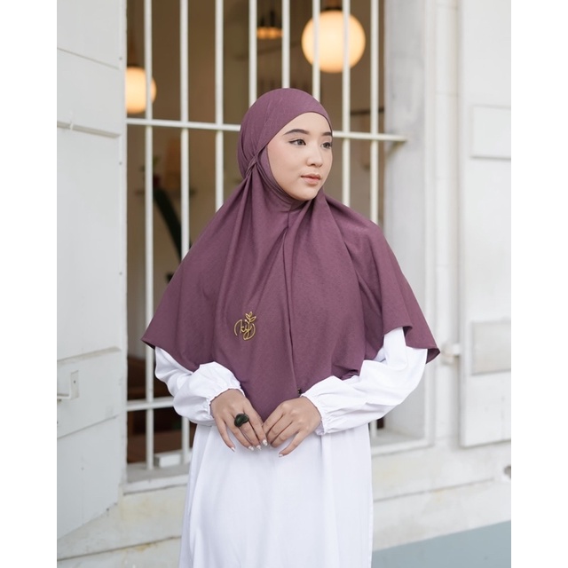 Koyu Hijab Instan Bergo Jersey Premium Liliana