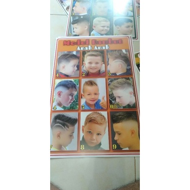 poster potong rambut barbershop