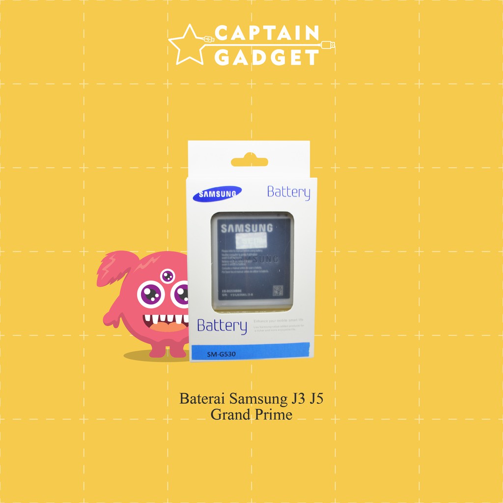 Baterai Batre Samsung J3 2016 J5 2015 Grand Prime Original
