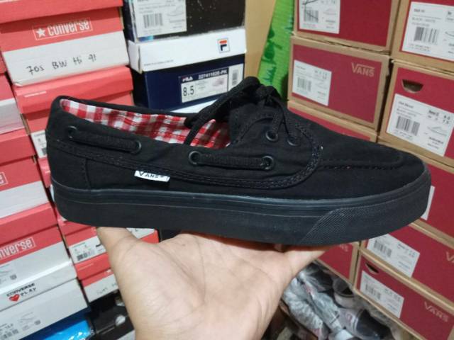 vans zapato full black original