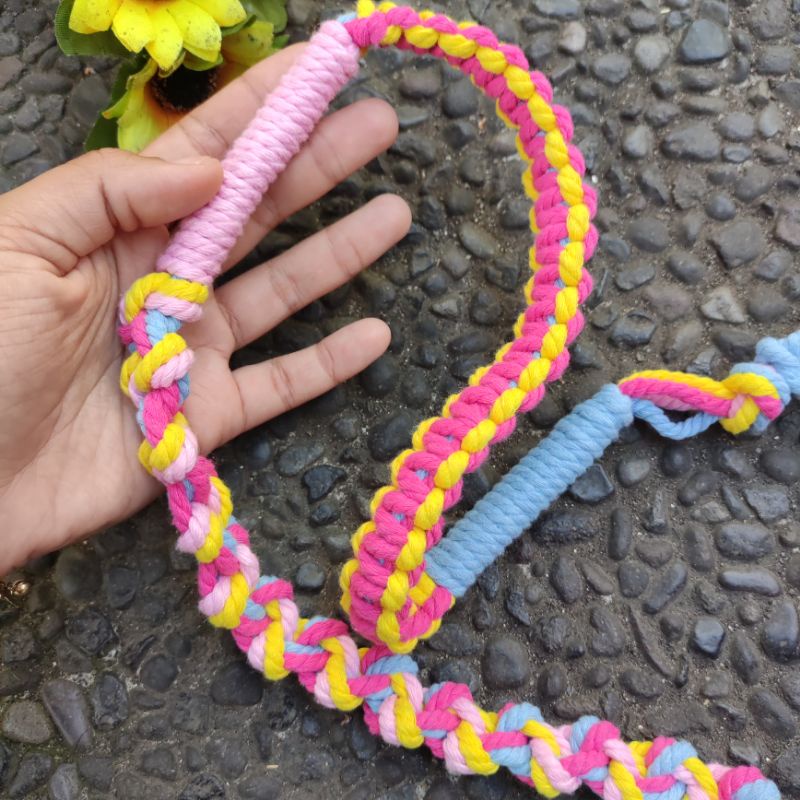 Macrame Strap/ Strap Macrame Rainbow Murah