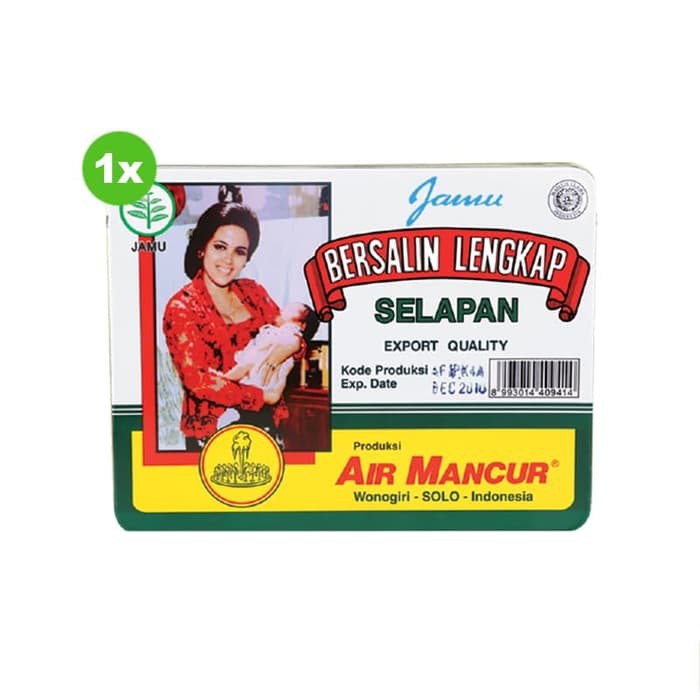 Air Mancur Jamu Serbuk Bersalin Lengkap Selapan 40 Hari - Melahirkan