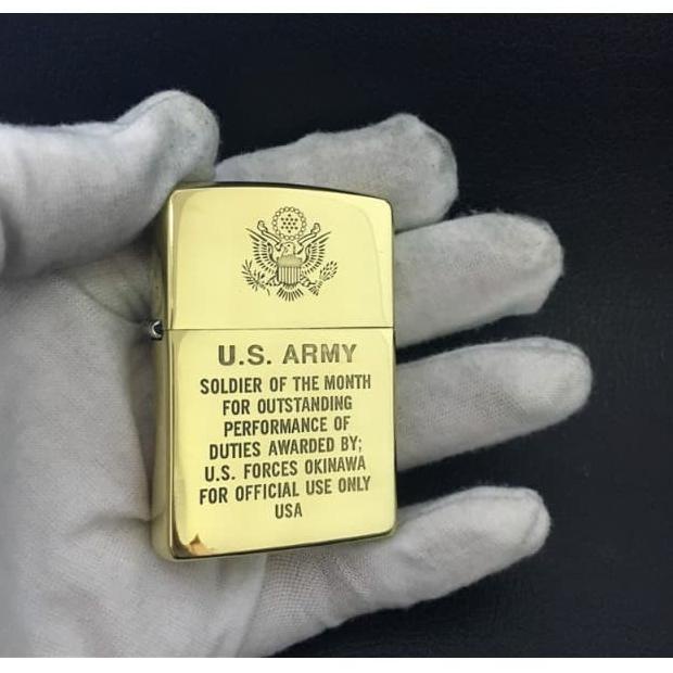 Original Zippo lighter korek Api U.S Army