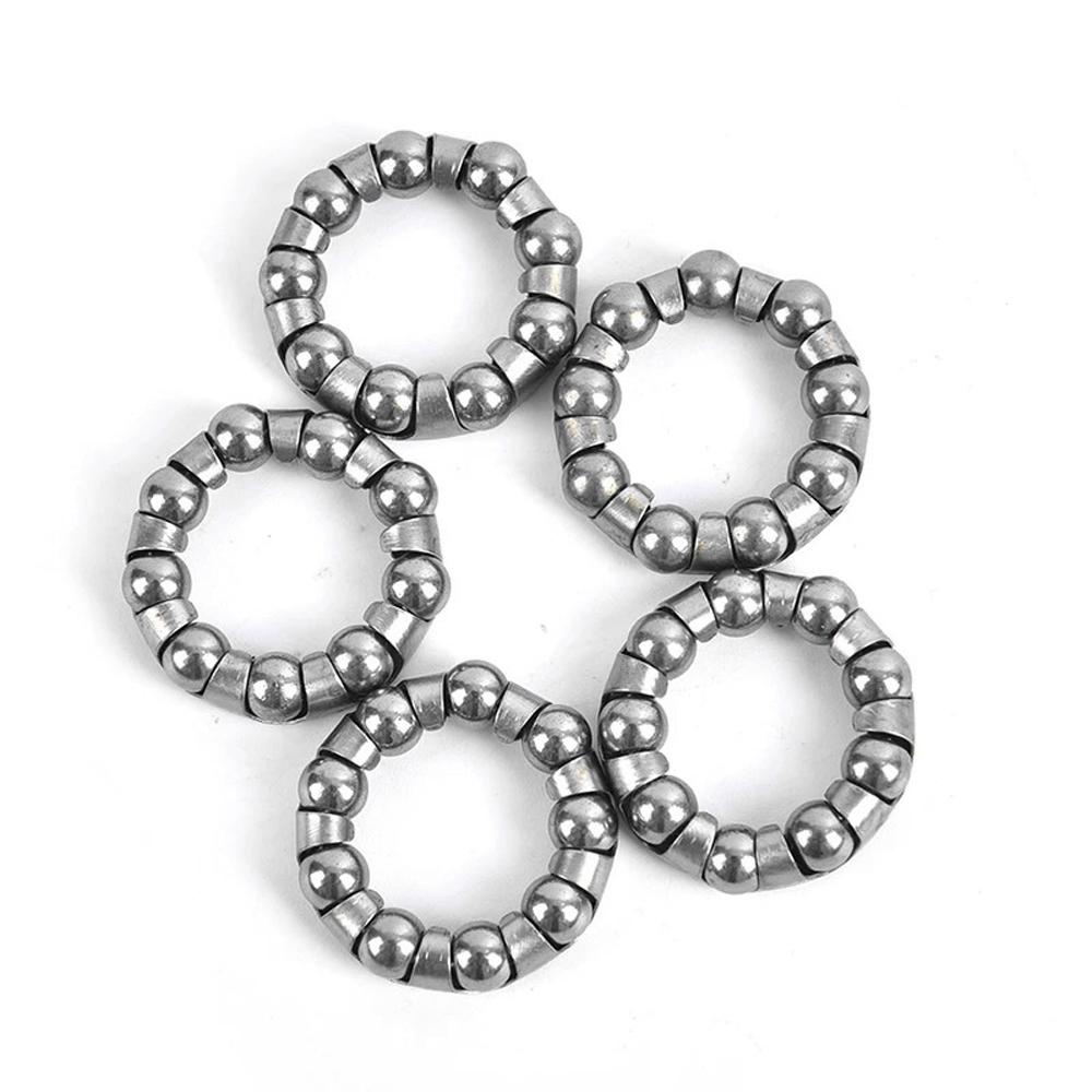 Augustina Bike Ball Bearing Aksesoris Sepeda Bagian Sepeda 9bola As Sepeda Engkol Sepeda Bicycle Steel Ball