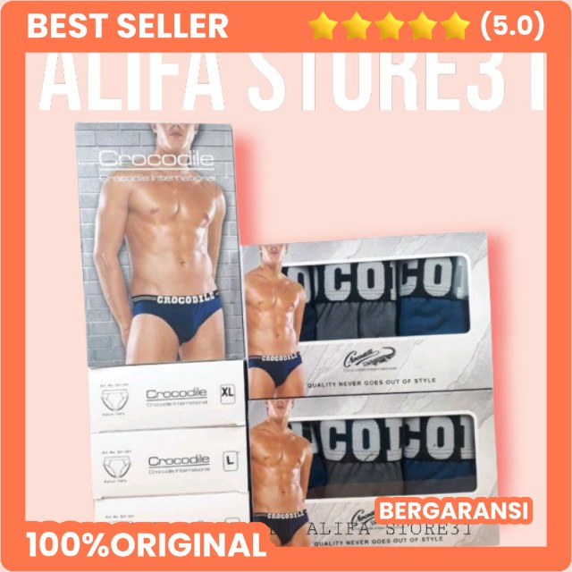 COD- CELANA DALAM PRIA CROCODILE ISI 3 CODE 521- 251