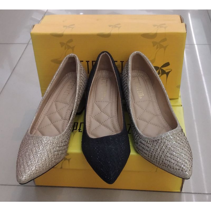 Promo Sepatu Pesta Wanita Terbaru Edisi Pesta Hak Kotak Peter Keiza