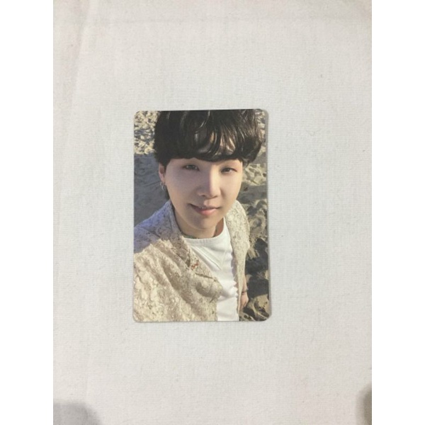 OFFICIAL PHOTOCARD YOONGI PEACHES
