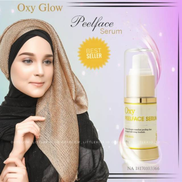 Oxyglow peelface serum original peelface oxy glow