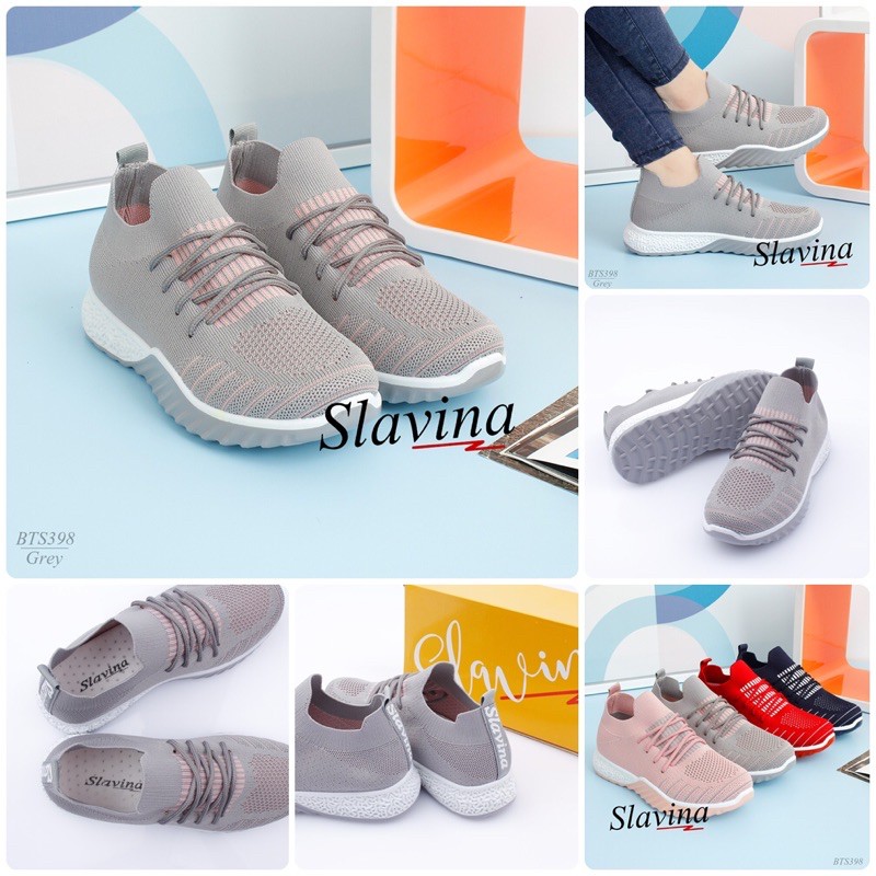 [JS18]Slavina Chloe Sneaker* Flyknit Series #BTS398