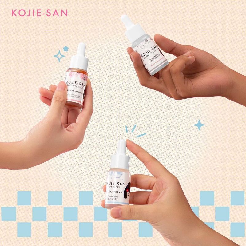 KOJIE-SAN WHITENING, BRIGHTENING, ACNE SERUM