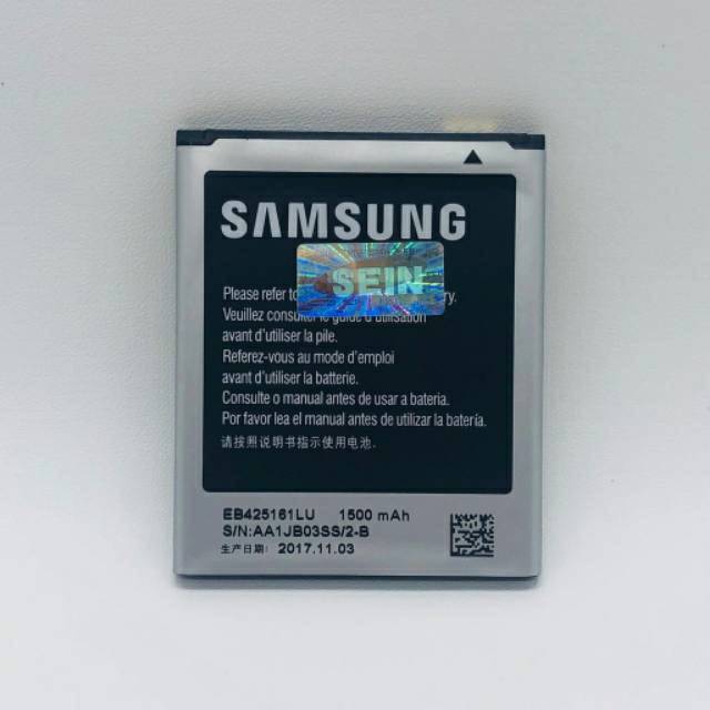 Baterai Batre Samsung Galaxy Ace 2 i8160 samsung ace2 Battery samsung EB425161LU Original 100%