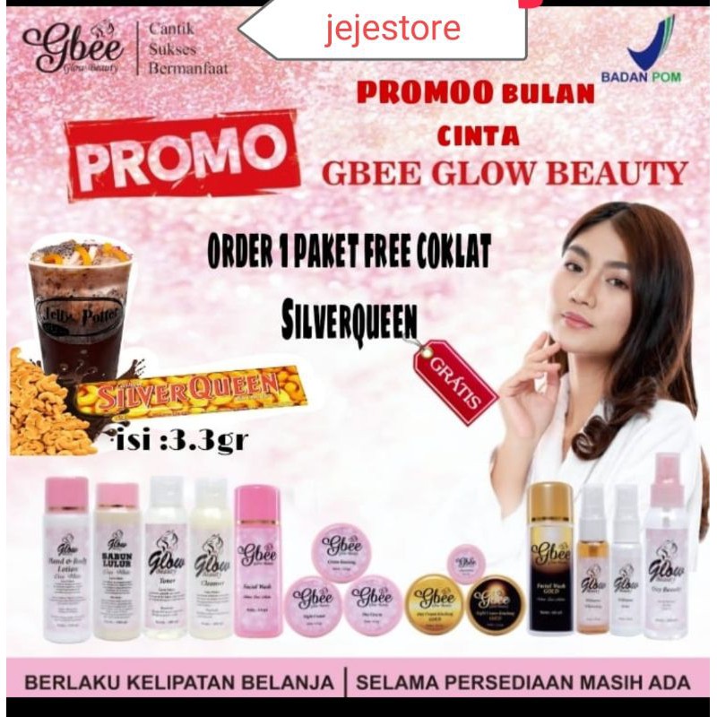 GBEE GLOW / Glow Beauty / Scincare / beauty / cantik