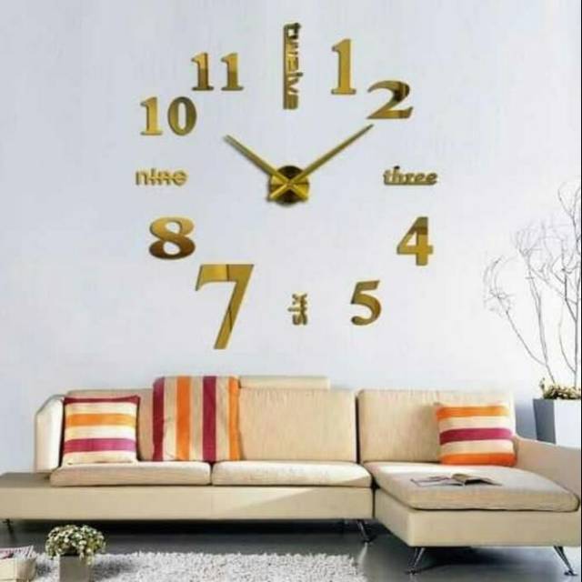 Jam raksasa diameter 80 - 130cm