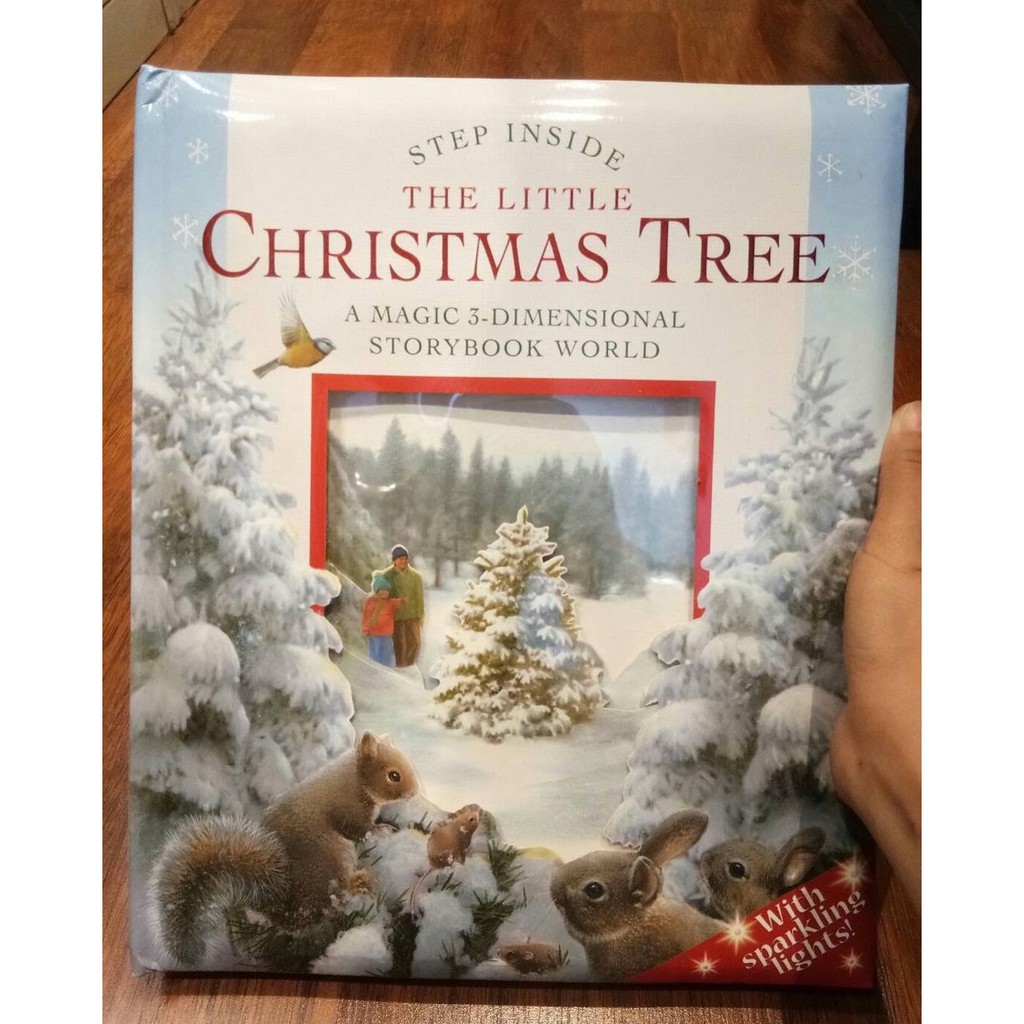 Step Inside - The little christmas tree 3D storybook / buku cerita anak / bedtime