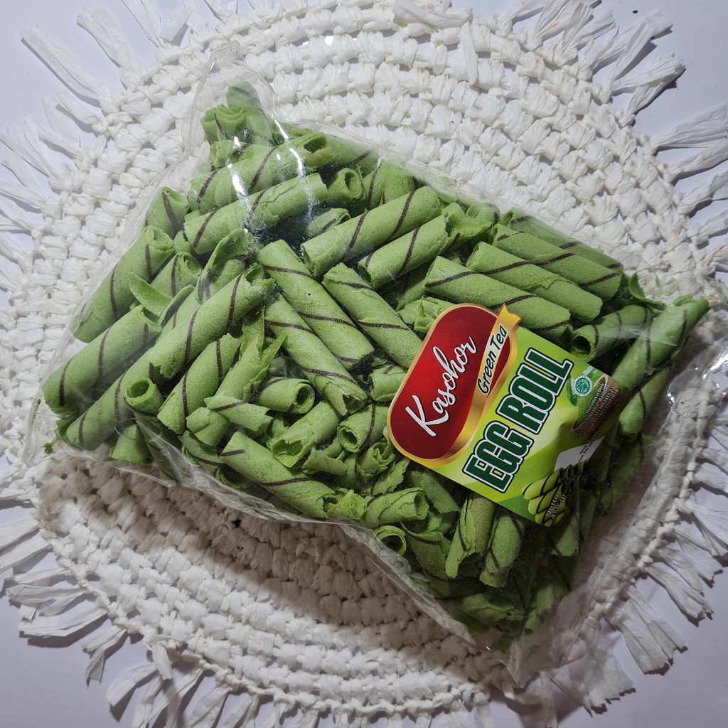 

SNACK KILOAN / SNACK MURAH / Egg Roll Greentea 475gr