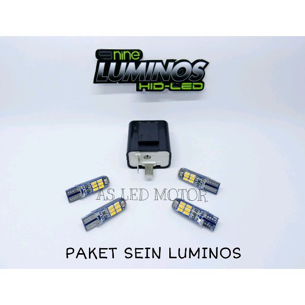 BARU LUMINOS SEIN MOTOR T10 - LAMPU SIGN MOTOR LUMINOS - BOHLAM LED RATING