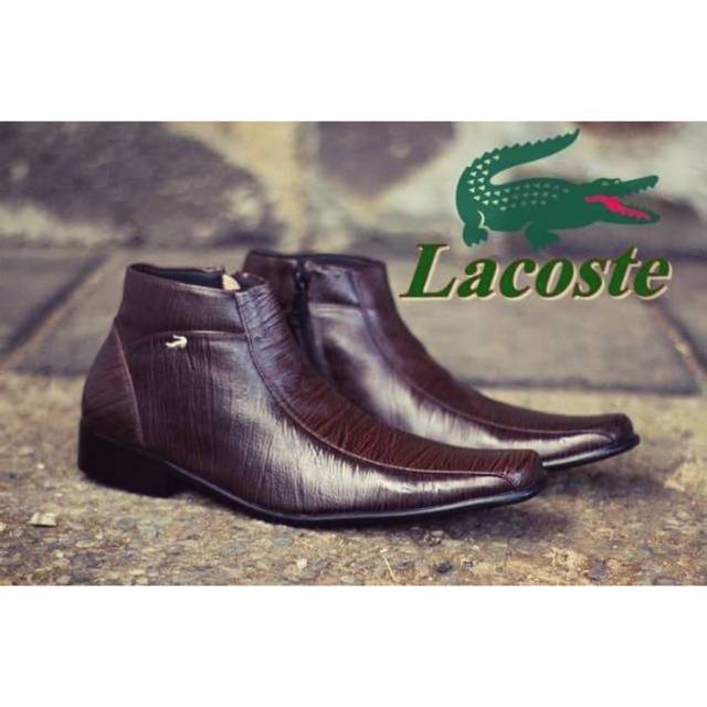 Spatu Pria Pantofel Tinggi Resleting Formal