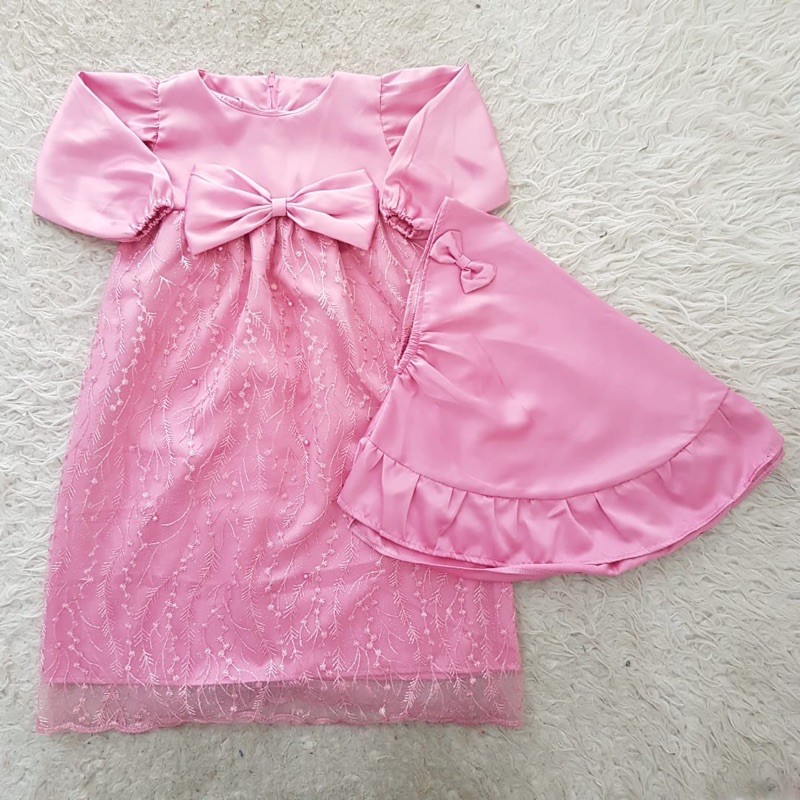 Baju Bayi Premium Ribbon Gamis