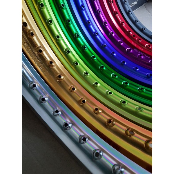 1pcs VELG SUPERMOTO V-ROSSI WM-SERIES RING-17 TAPAK LEBAR 250/300/350