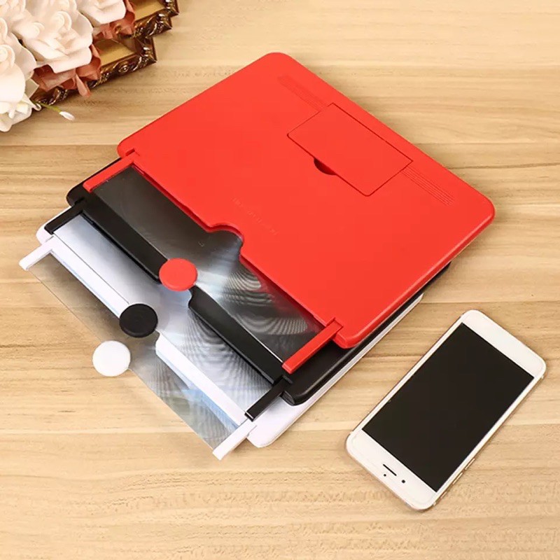 dc88 - Kaca Pembesar Layar Smartphone 3D HD / Pembesar Layar HP F3