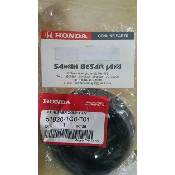 Karet Support Shock Breaker Shockbreaker Depan Bawa Mobil Honda Jazz Brio Mobilio Freed City HRV BRV