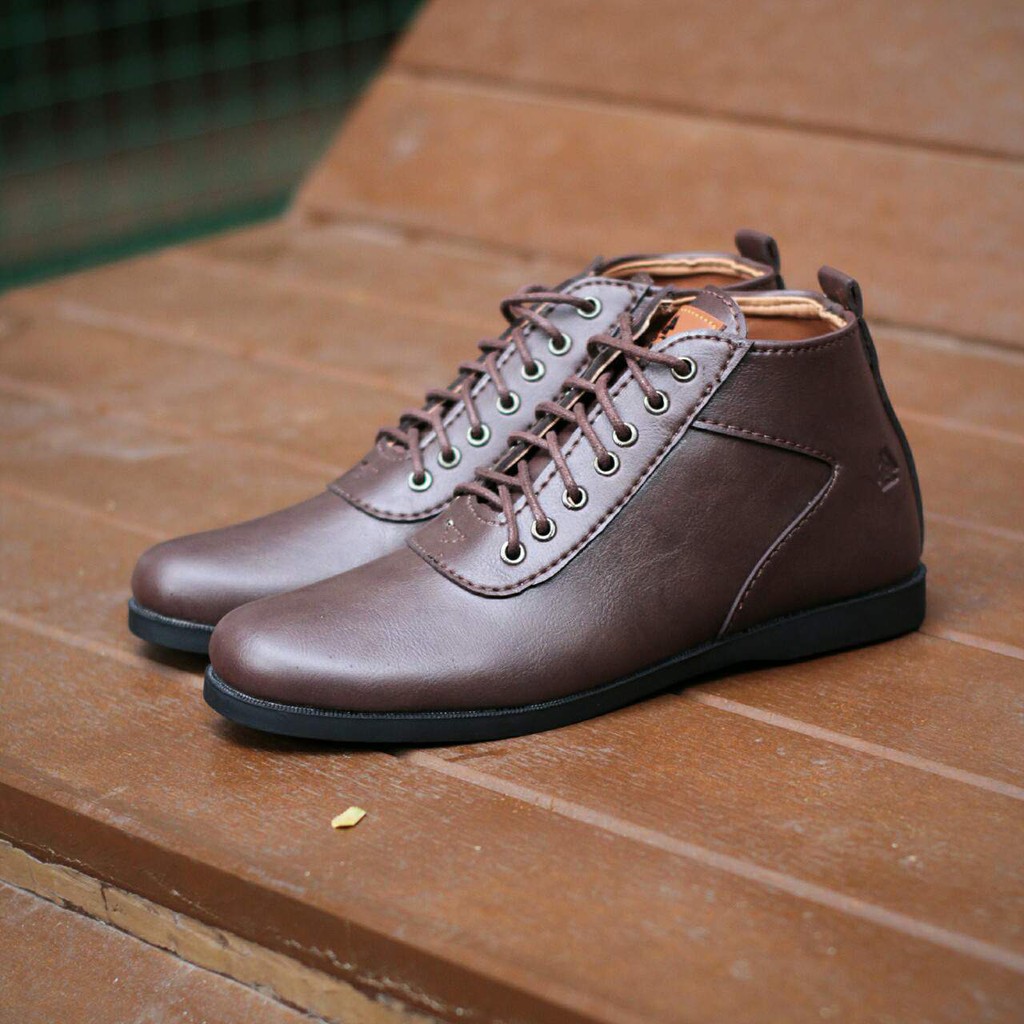 FS Sepatu Brodo Original Pria Murah Heroes Valyrian Casual Kerja Cowok Kantor