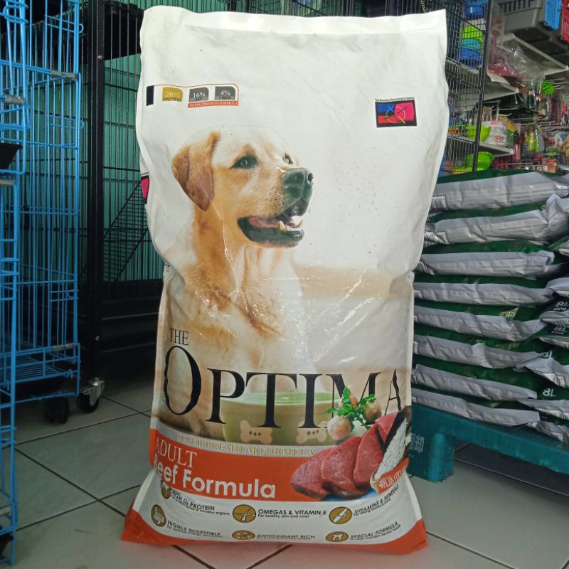 PROMO Dog FOOD Optima Adult Beef Formula Dry Food 18 kg