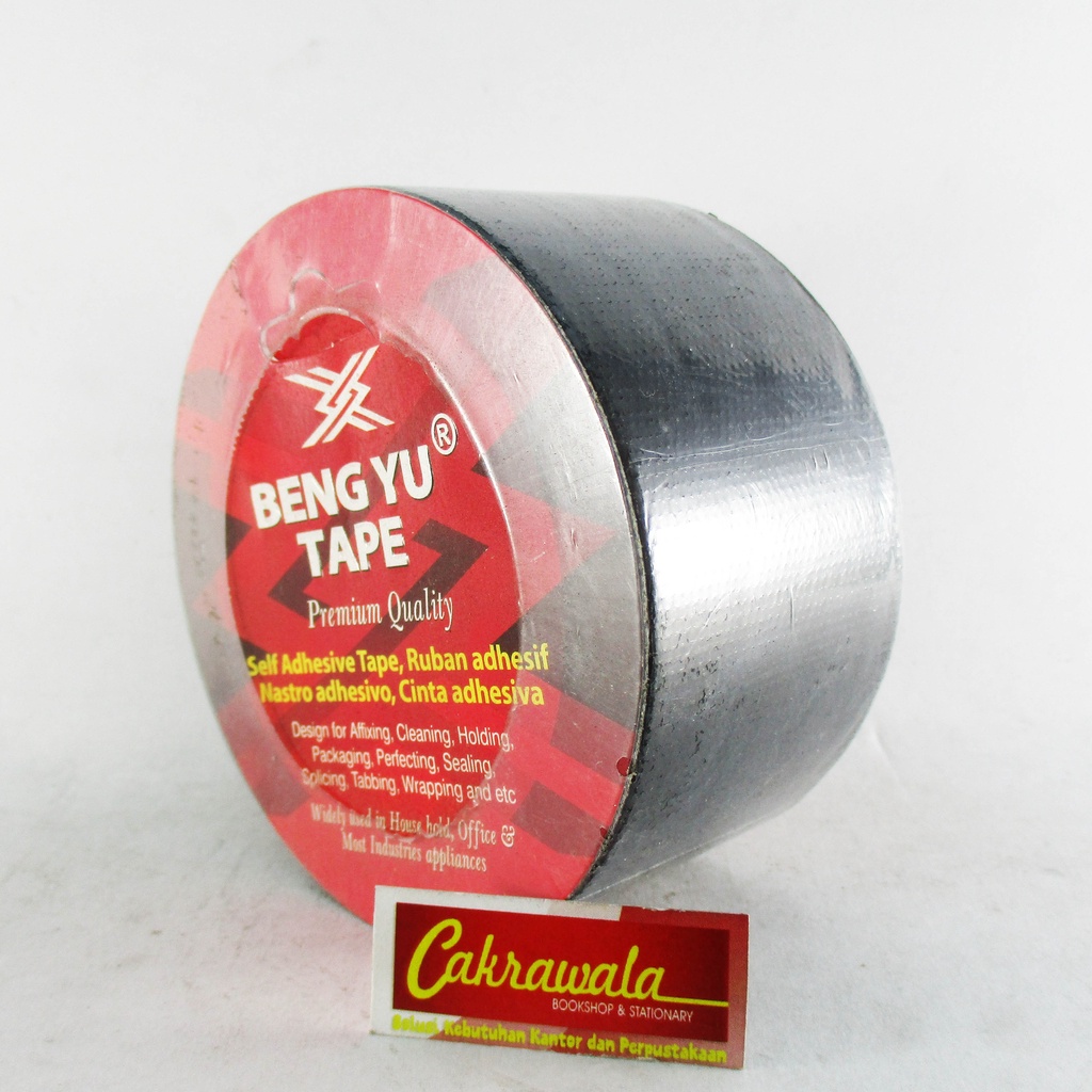 

BENGYU CLOTH TAPE 2" HITAM