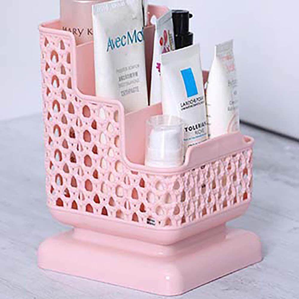 Lanfy Stationery Organizer Tiga Lapisan Wadah Kreatif Pen Bracket Pen Holders Rumah Make Up Brush Holder