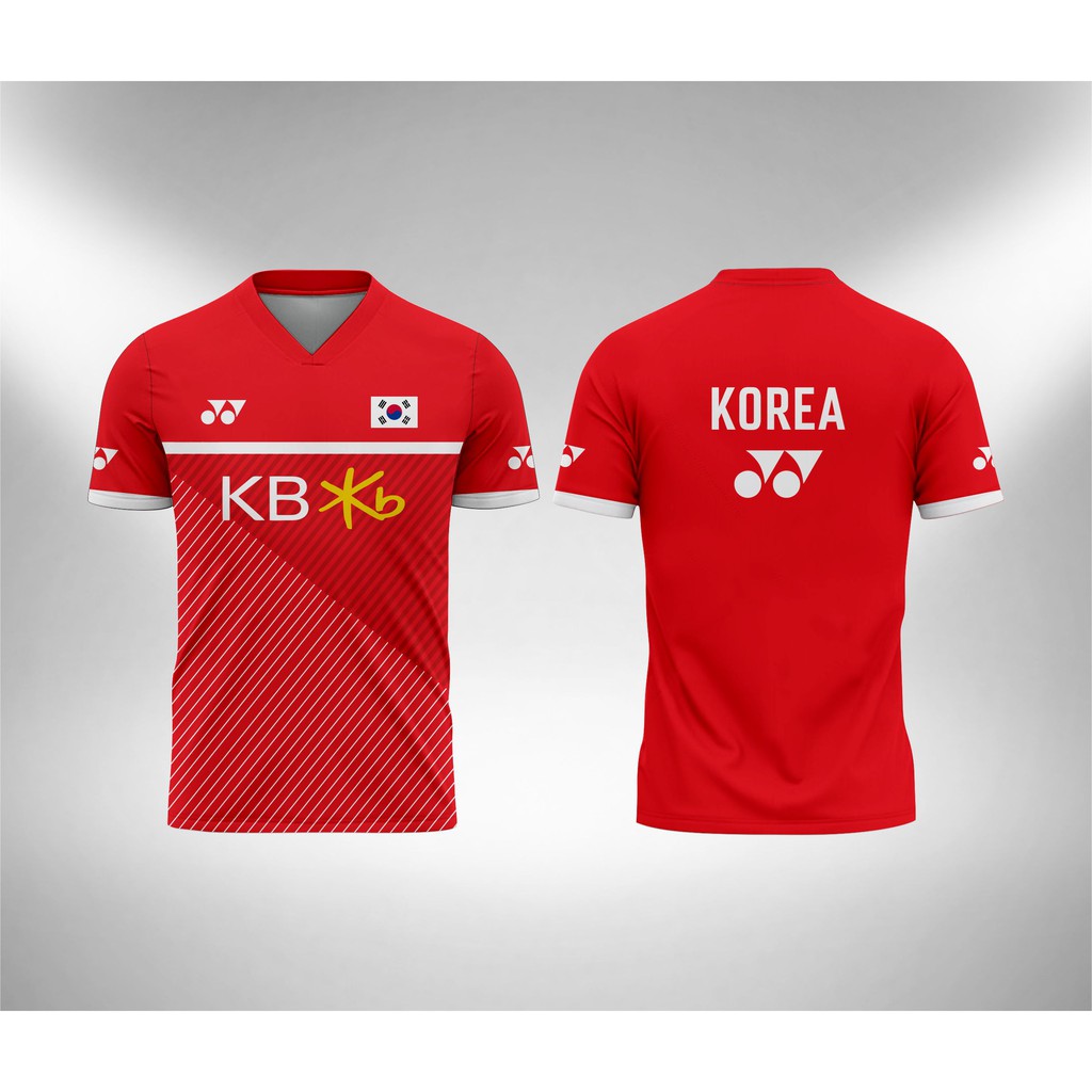 Jersey Printing Badminton Korea 2021