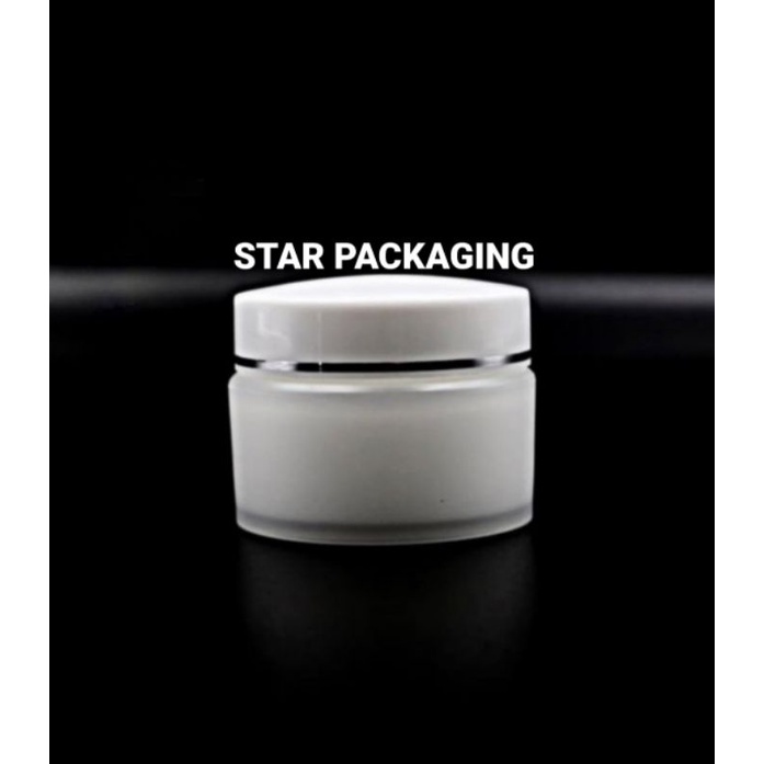 Pot Cream 15gr Pot Cream Double PK 15Gr Pot Kosmetik 15 Gram Putih List Silver